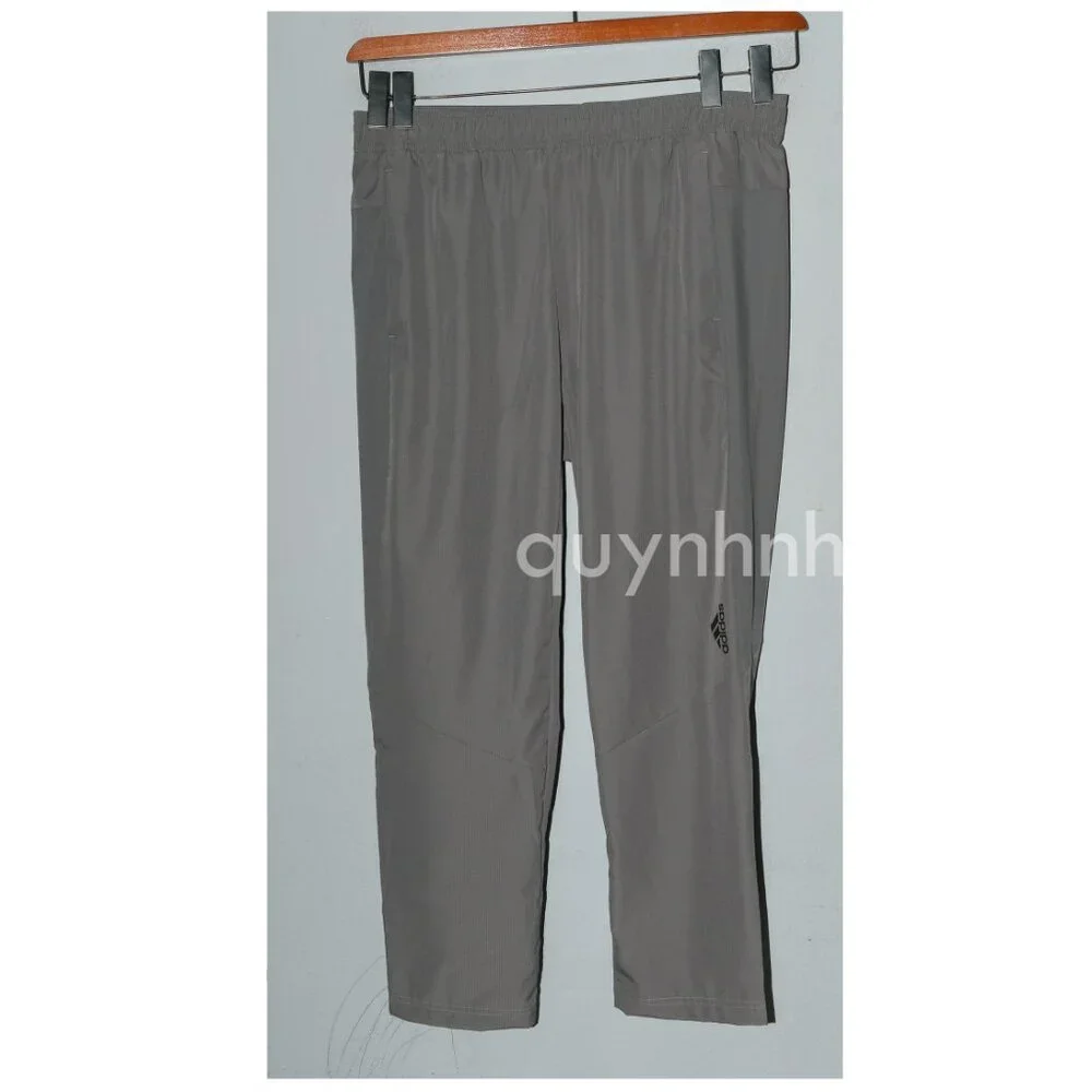 Adidas Men's Woven Pant IN GRAY - Picture 4 of 8